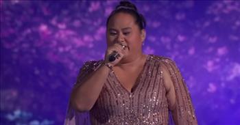 Golden Buzzer Winner Lavender Darcangelo Inspires With ‘You Will Be Found’