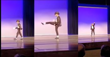 9-Year-Old Nails Michael Jackson’s Iconic ‘Billie Jean’ Dance Routine