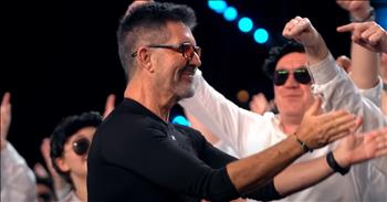 Choir Of Simon Cowell Lookalikes Rocks ‘Simply The Best’ By Tina Turner