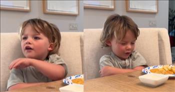 Child’s Precious Prayer Before Meal Melts Hearts
