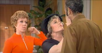 Carol Burnett Clashes With Her Sister-In-Law In Hysterical Sketch