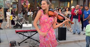 Teenage Violinist Captivates with Bob Dylan’s ‘Knockin’ On Heaven’s Door’ Cover