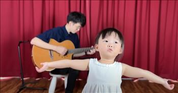 2-Year-Old Steals Hearts with Adorable ‘Goodness of God’ Rendition