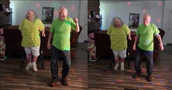 Elderly Couple Grooves to ‘Whip It’ by Devo and Their Cat Joins the Fun