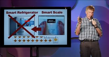 Comedian’s Hilarious Flow Chart Routine Has Audience Rolling With Laughter